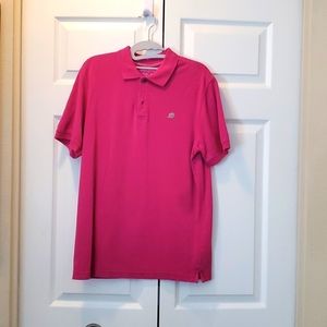 Banana Republic Men's Hot Pink Small Polo